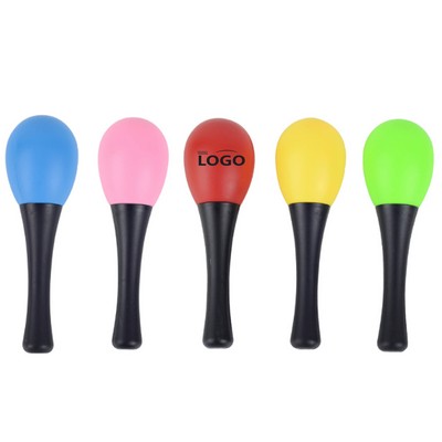 Plastic Toy Sand Hammer Mini Maracas