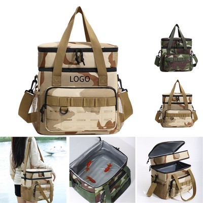 Double-Layer Insulated Cooler Bag