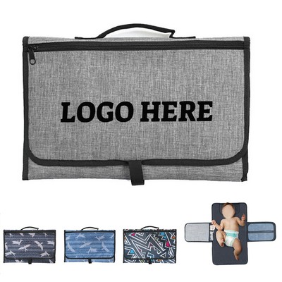 Portable Diaper Bag w/ Headrest