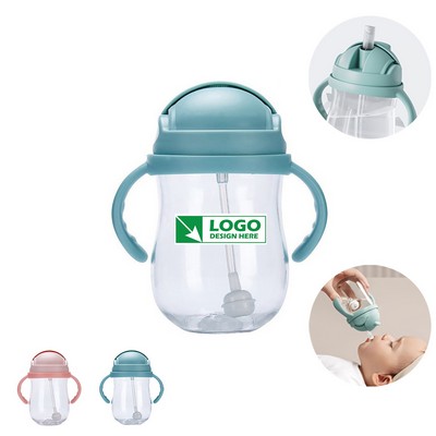 10ozs Baby's First Straw Training Cup with Weighted Straw